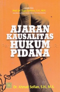 Ajaran kausalitas hukum pidana