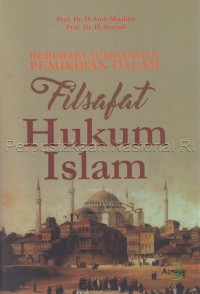 Beberapa sumbangan pemikiran dalam filsafat hukum Islam