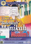 \'Bolehkah\' menikah dengan non muslim? \